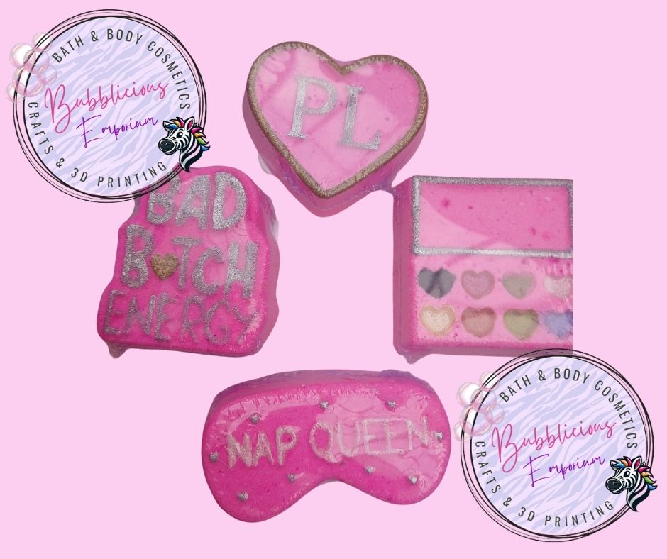 Girl inspired bath bomb