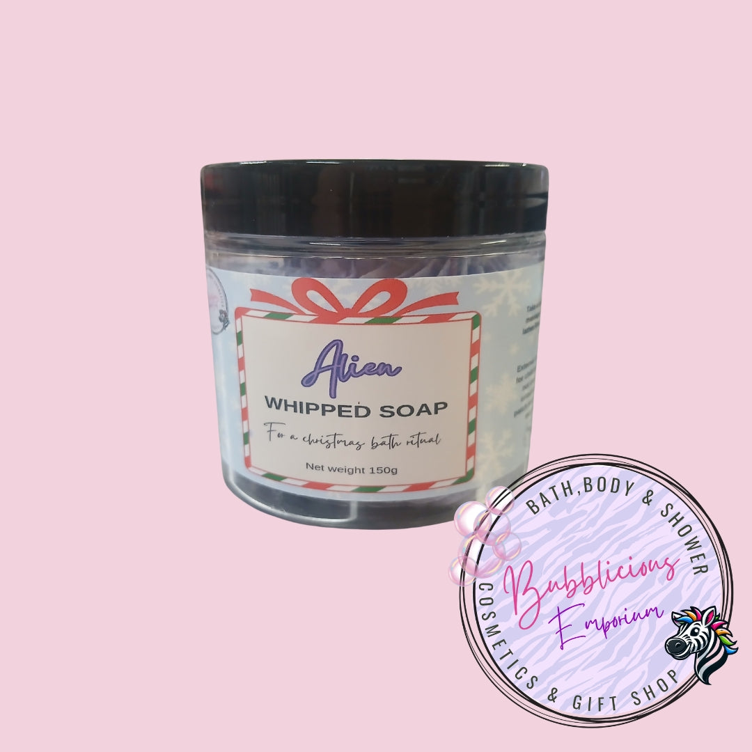 Alien whipped soap