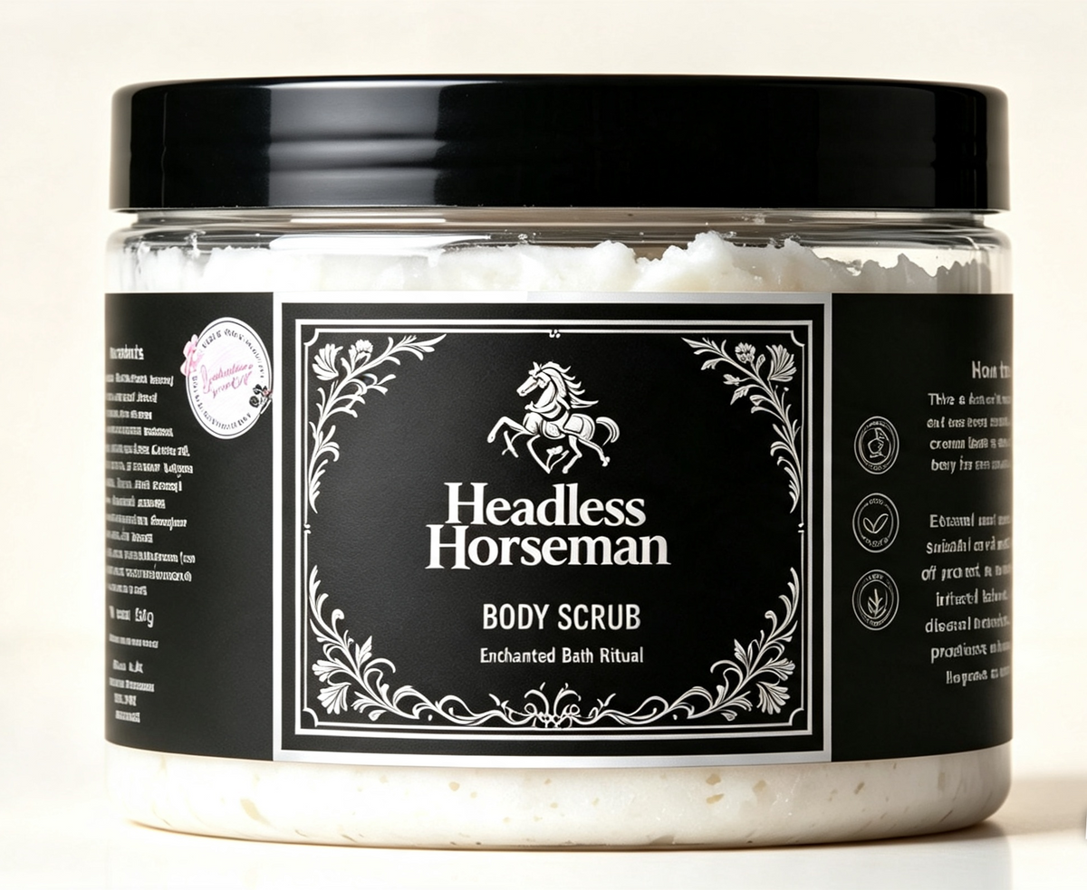 The Headless Horseman Body Scrub