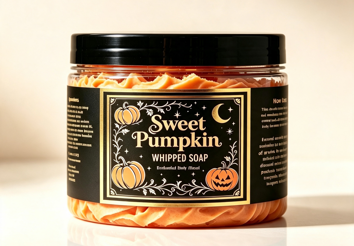 Sweet Pumkin Whipped Soap