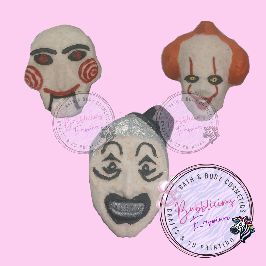 Horror bath bombs vegan