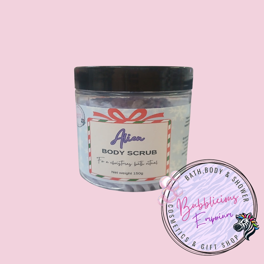 Alien body scrub