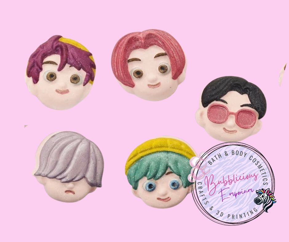 Demon boy bath bombs