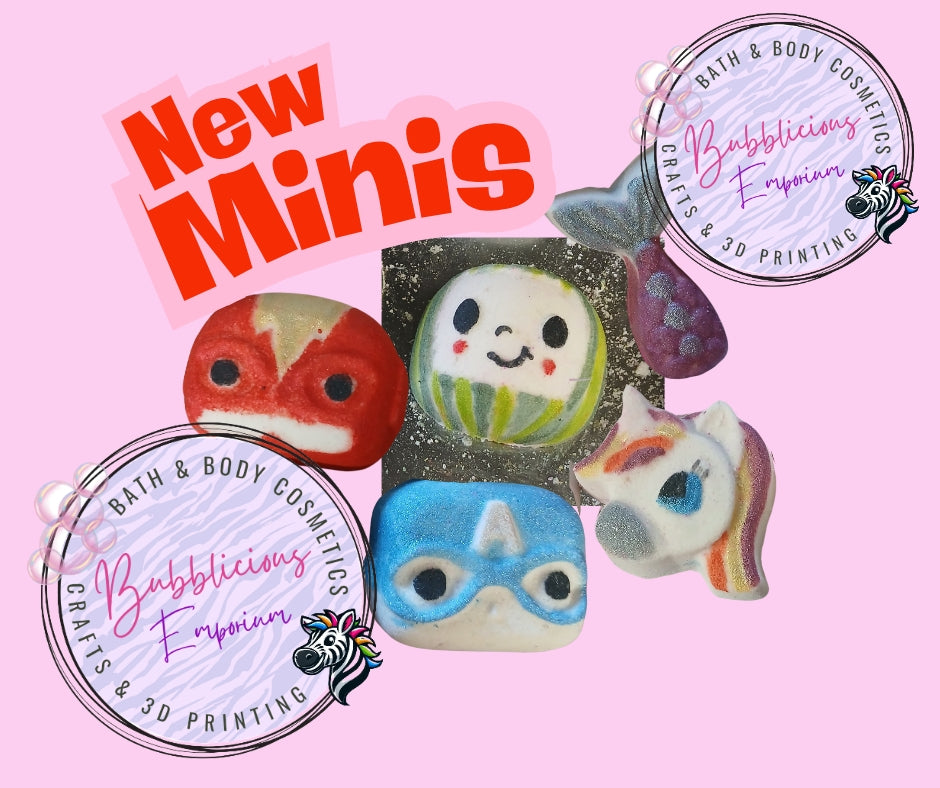Mini bath bombs