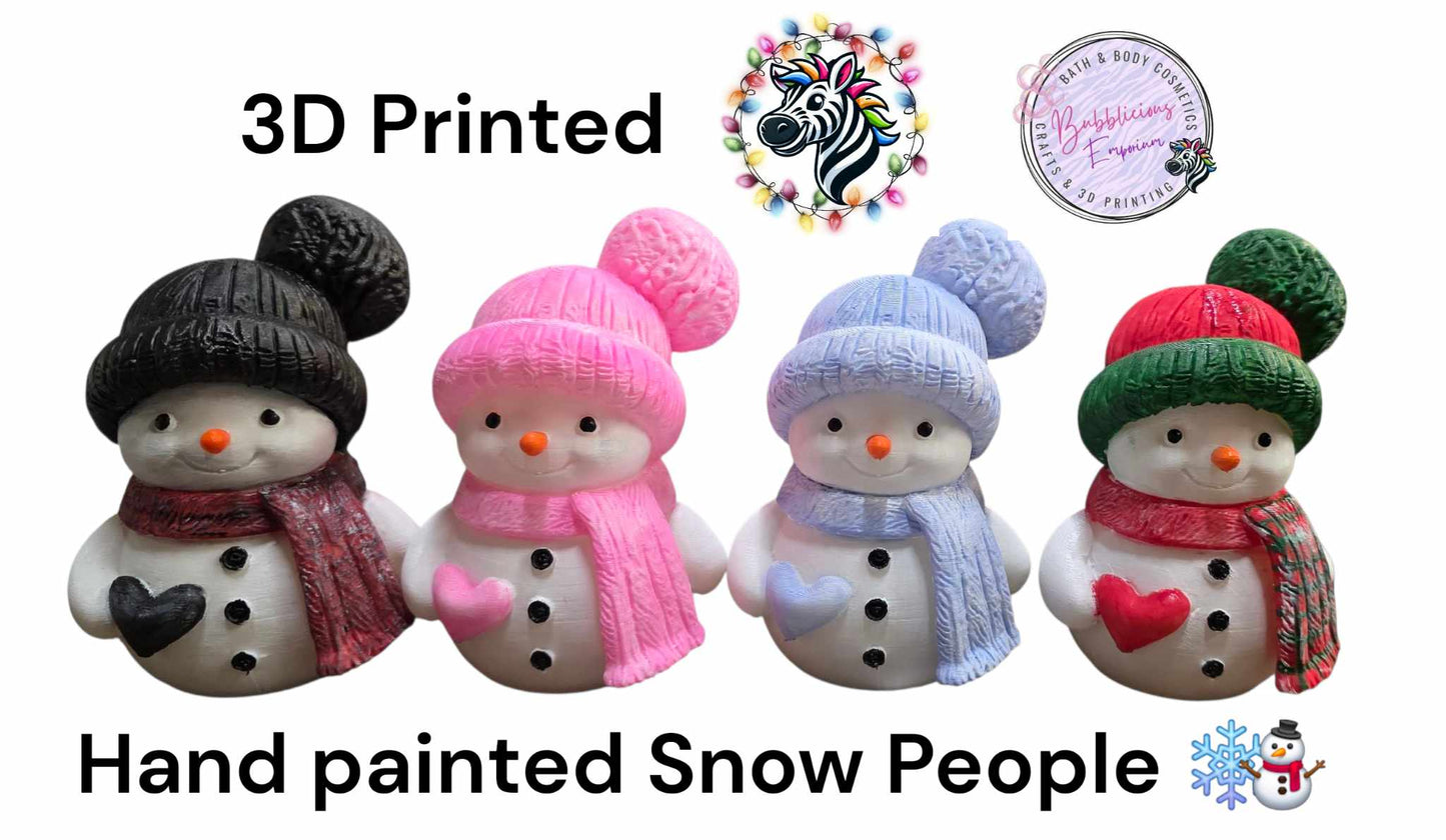 3d printed snow people