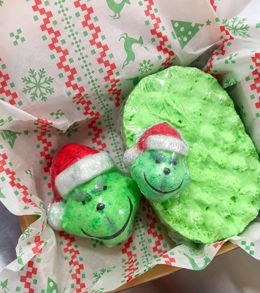 Mean one Christmas bath gift box