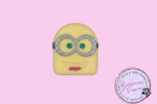 Yellow man bath bomb