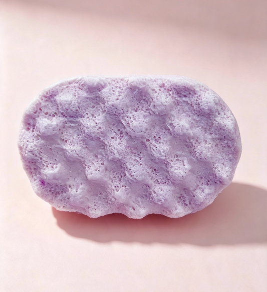 Lavander and chamomile soap sponge