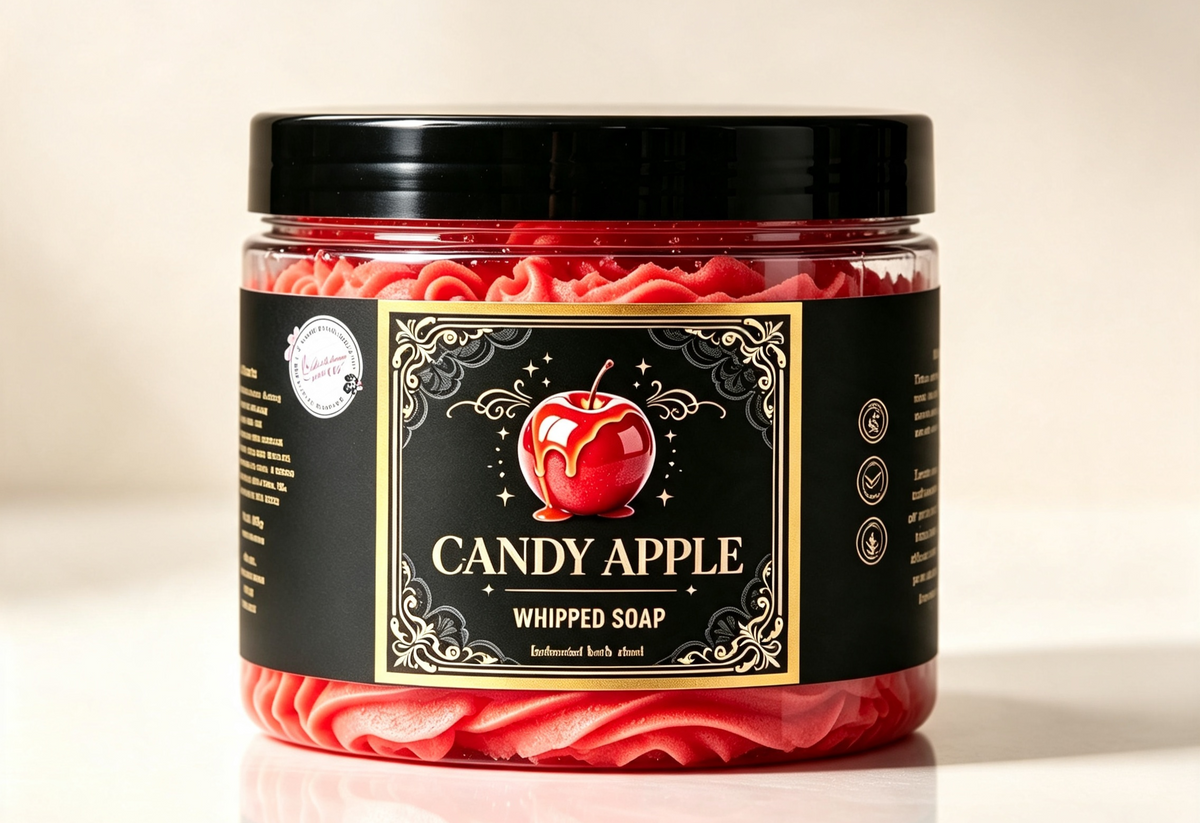 Candy Apple Whipped Soap