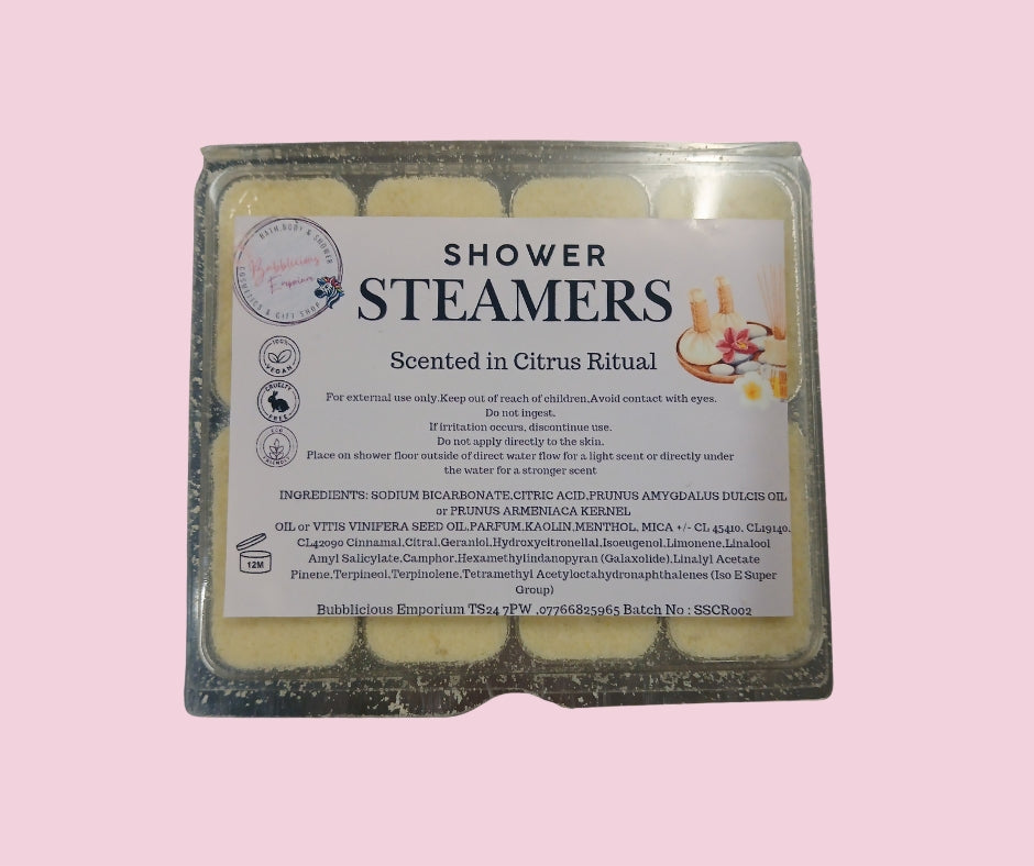 Citrus Ritual shower steamers