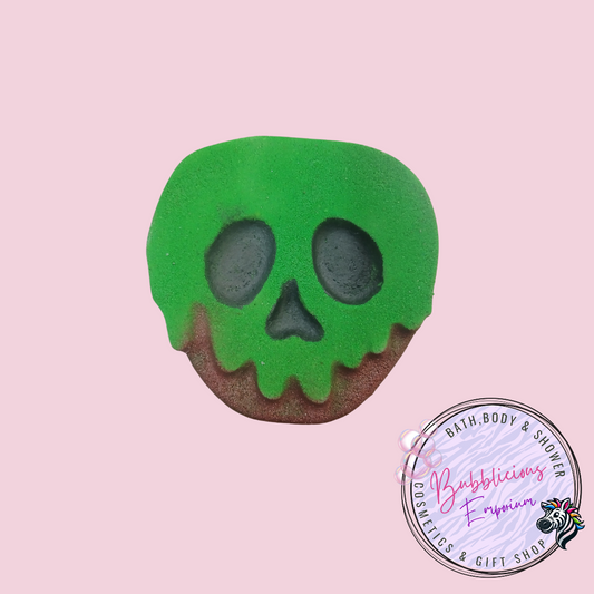 Poison apple bath bomb