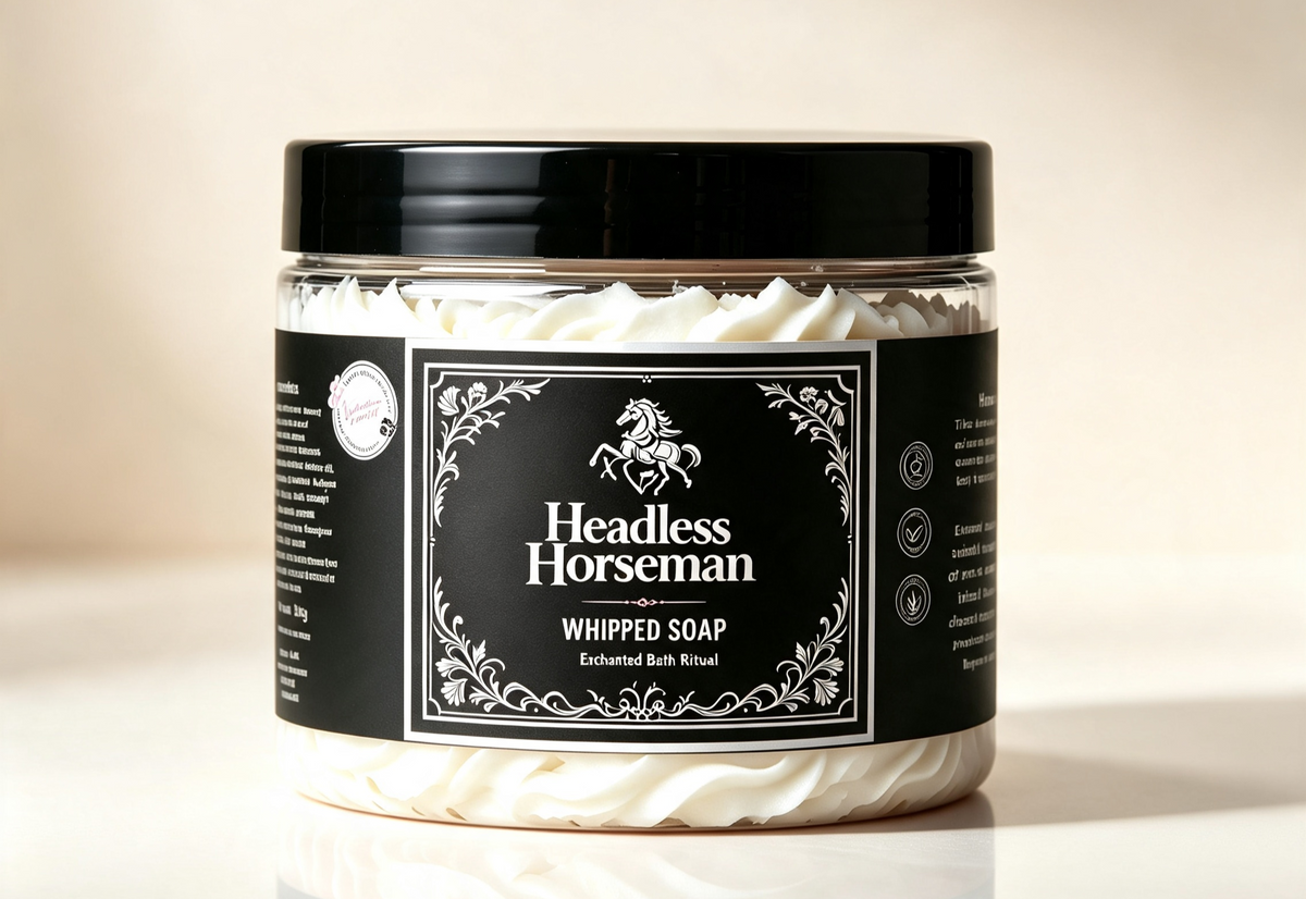 The Headless Horseman Whipped Soap
