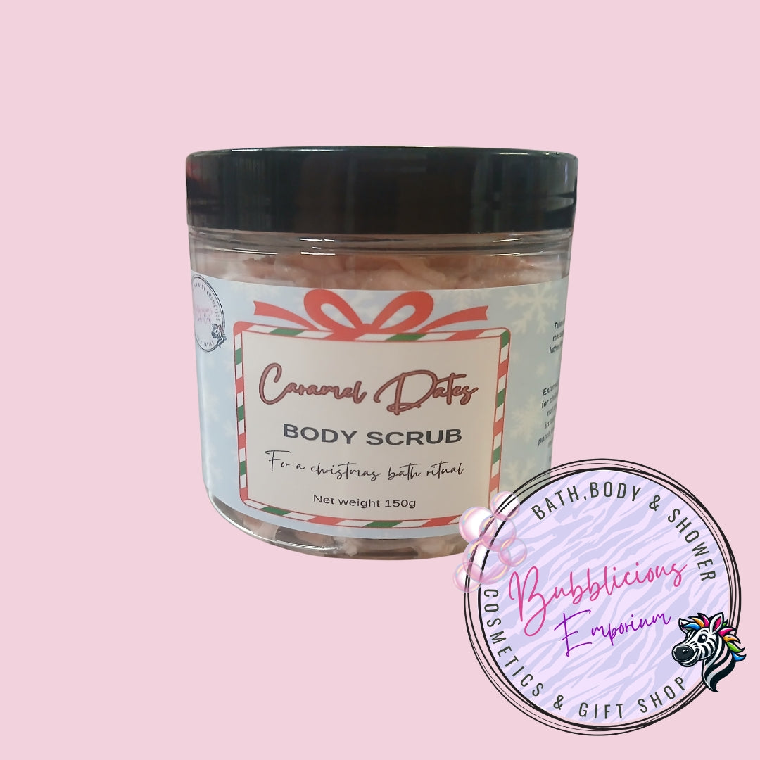 Caramel dates body scrub