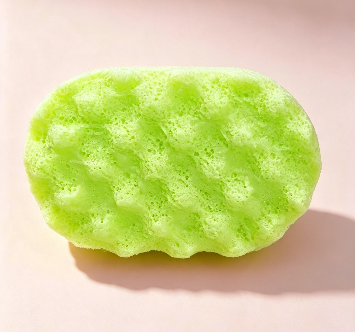 Candy apple soap sponge