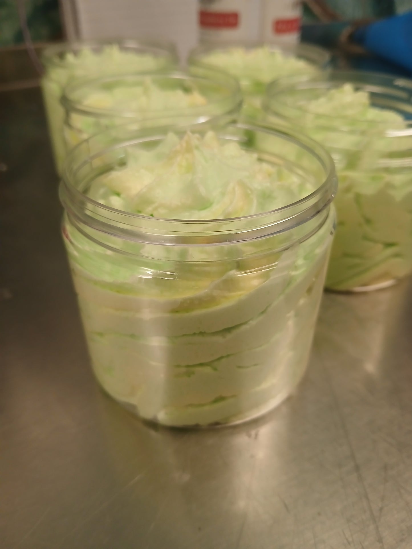 Lemongrass and Verbena whipped soap