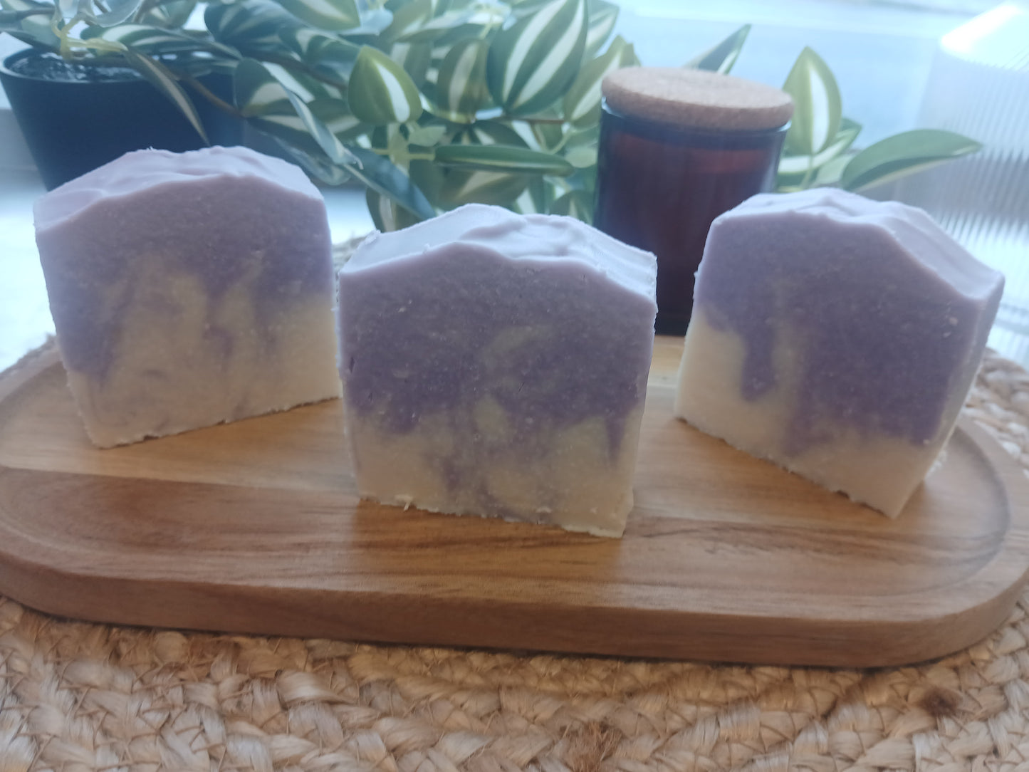 Lavander cold process soap